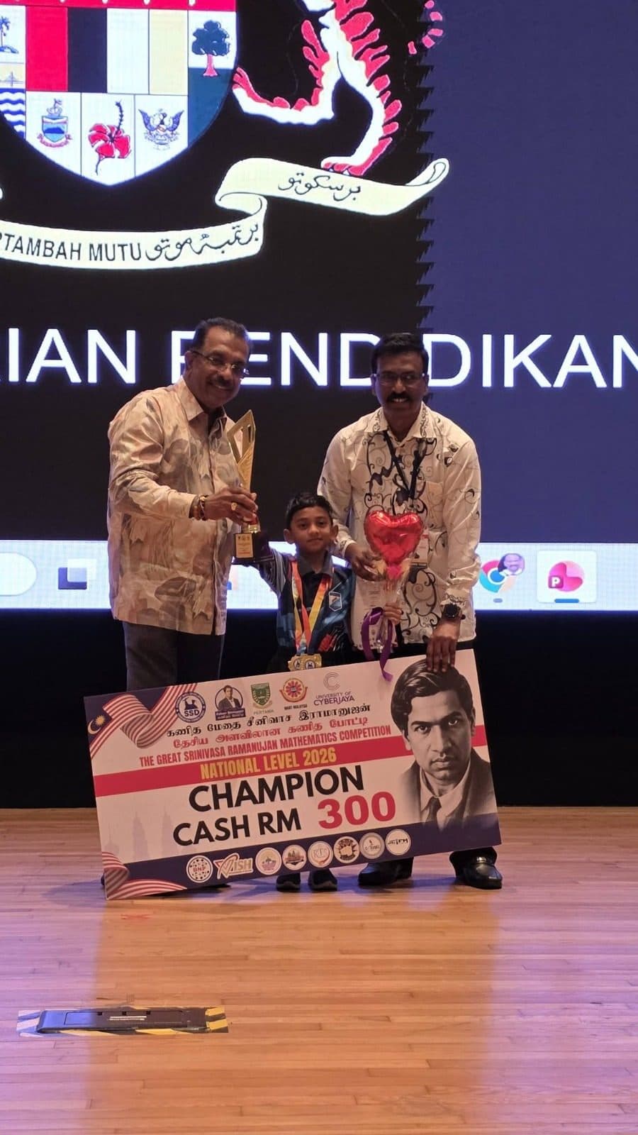 Champion moment